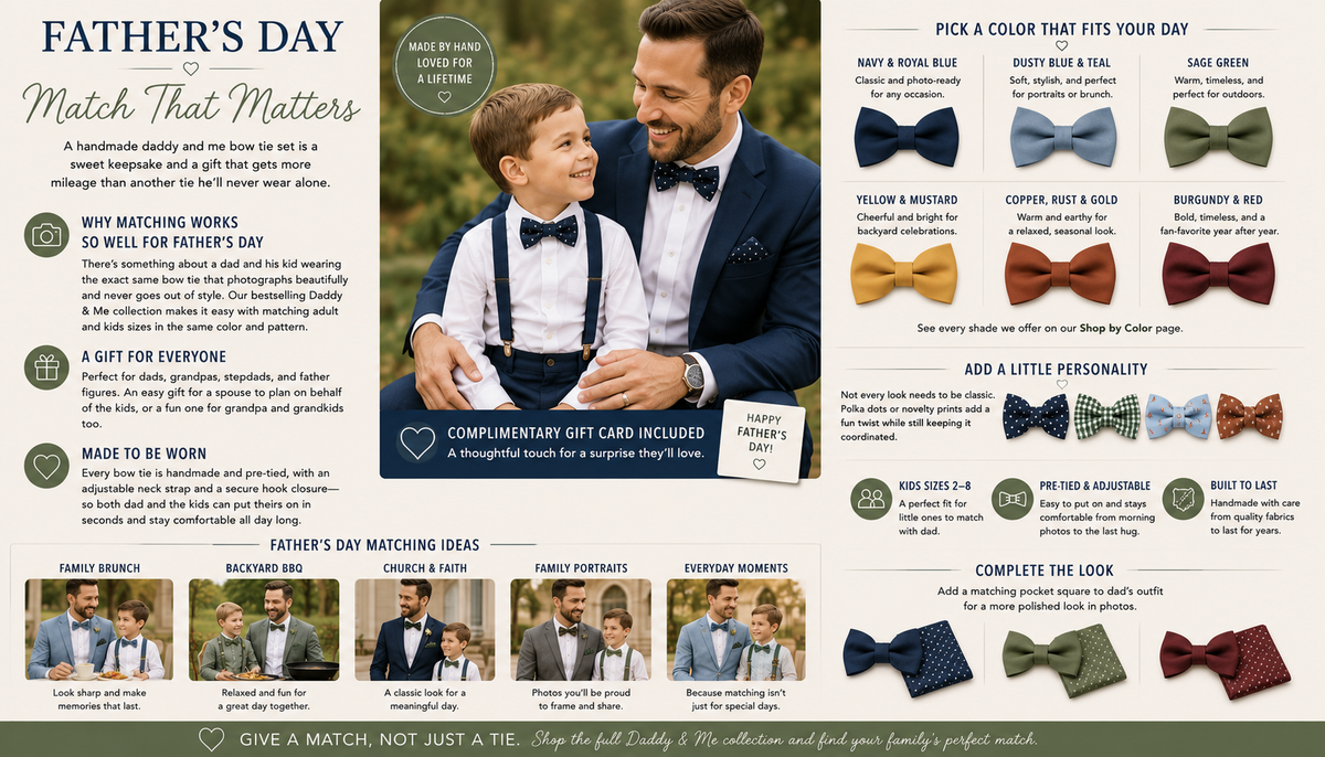 Father's Day Matching Outfit Ideas
