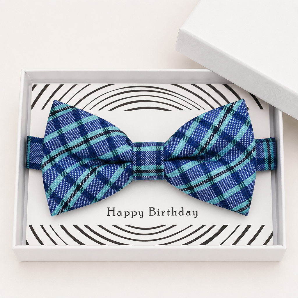 Navy Blue Bow Tie — Wedding & Everyday, Adult & Kids Handmade Pre-Tied