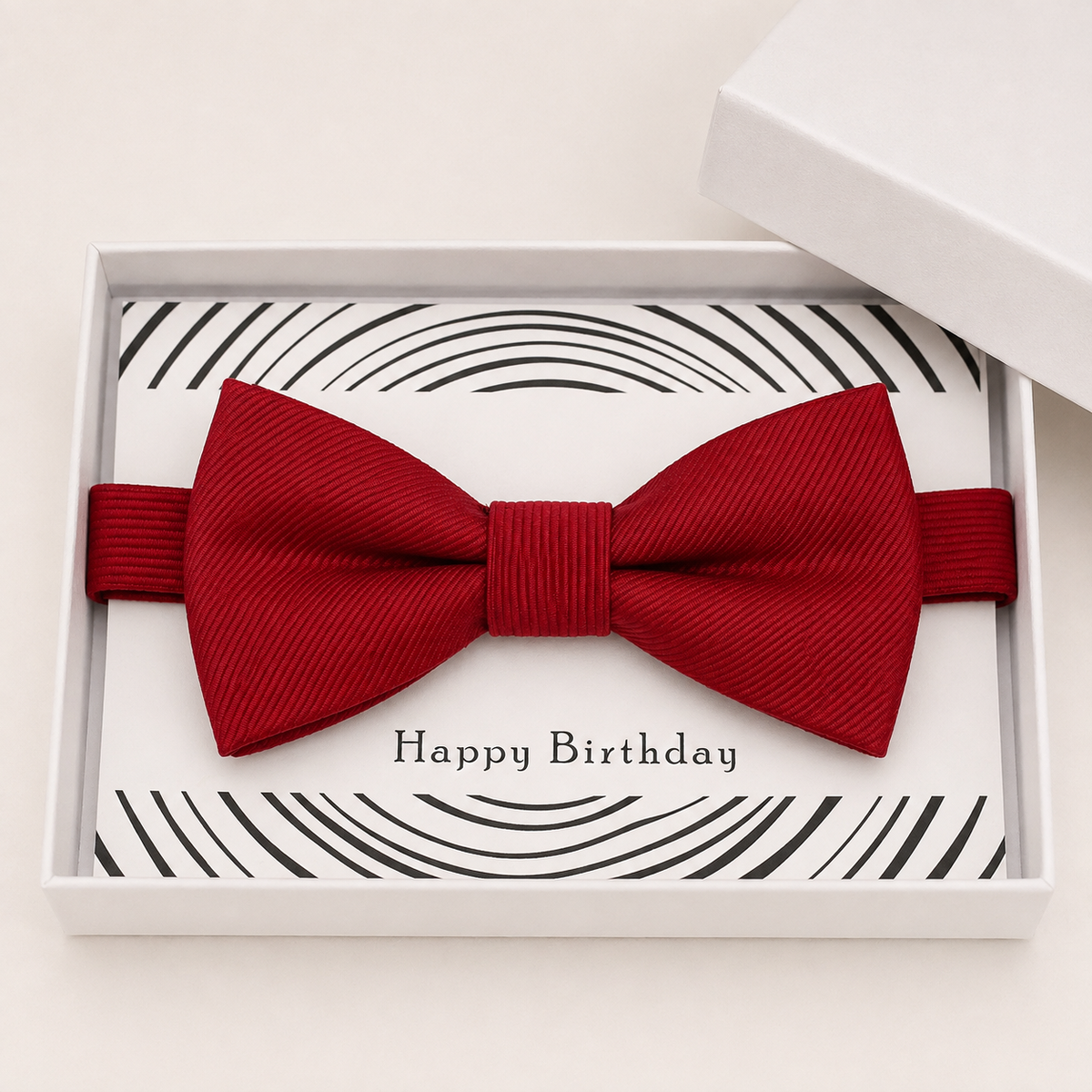 Red Bow Tie — Wedding & Everyday, Adult & Kids Handmade Pre-Tied