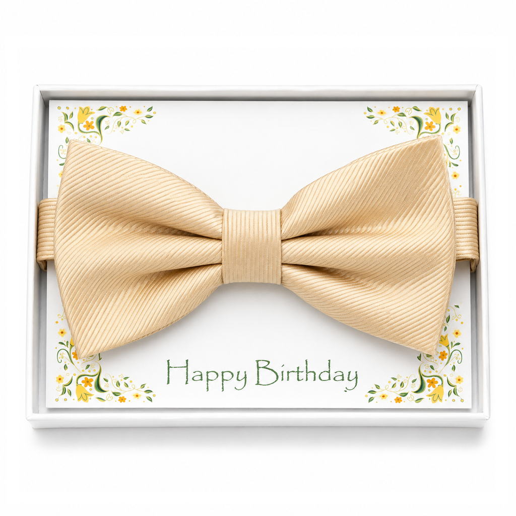 Ivory Cream Bow Tie — Wedding & Everyday, Adult & Kids Handmade Pre-Tied