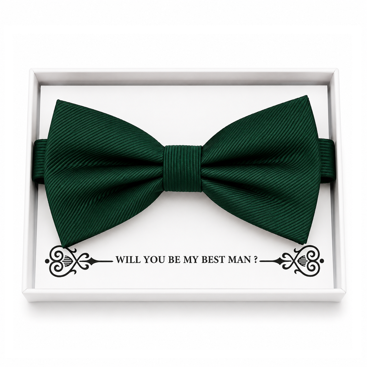 Emerald Green Bow Tie — Wedding & Everyday, Adult & Kids Handmade Pre-Tied