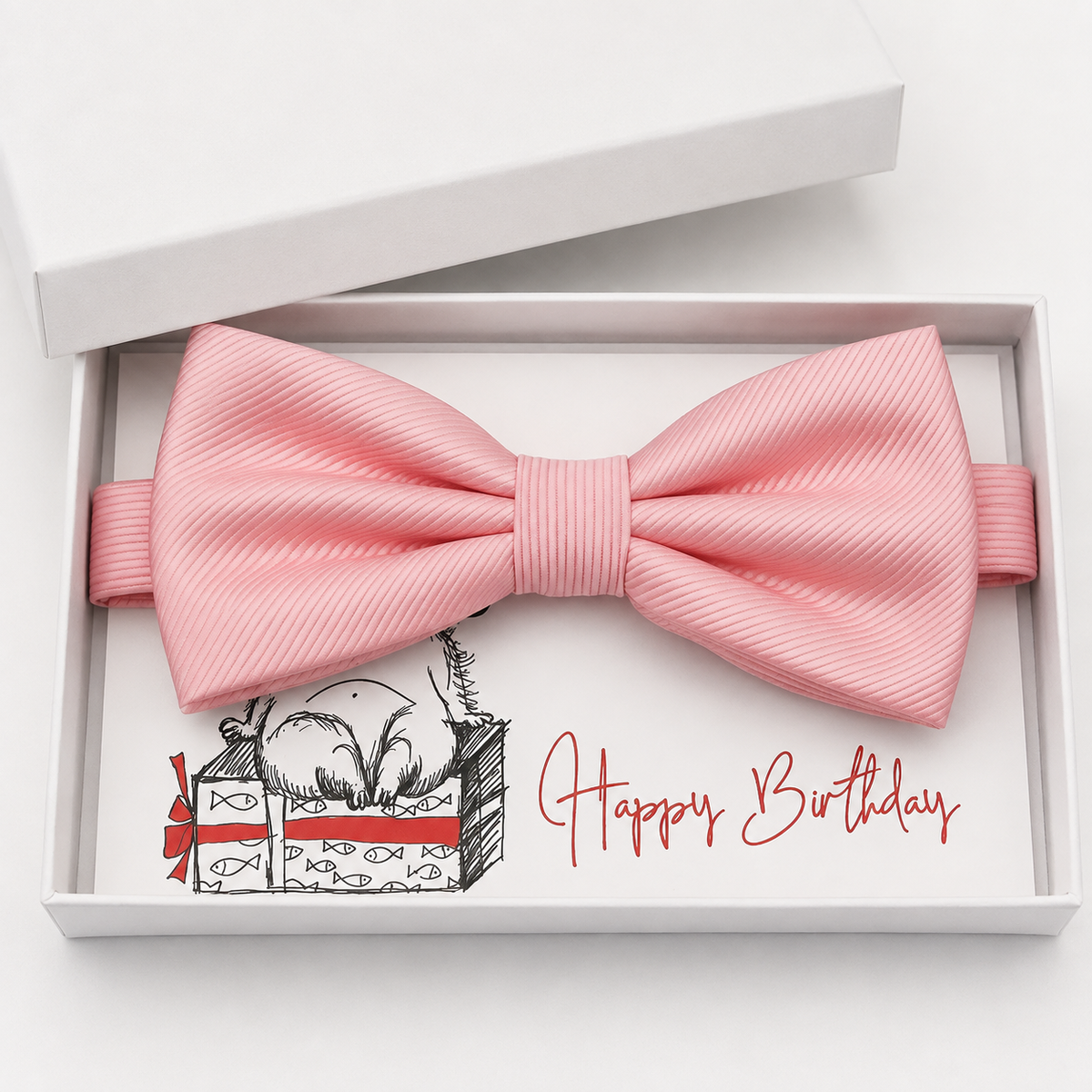 Peach Bow Tie — Wedding & Everyday, Adult & Kids Handmade Pre-Tied