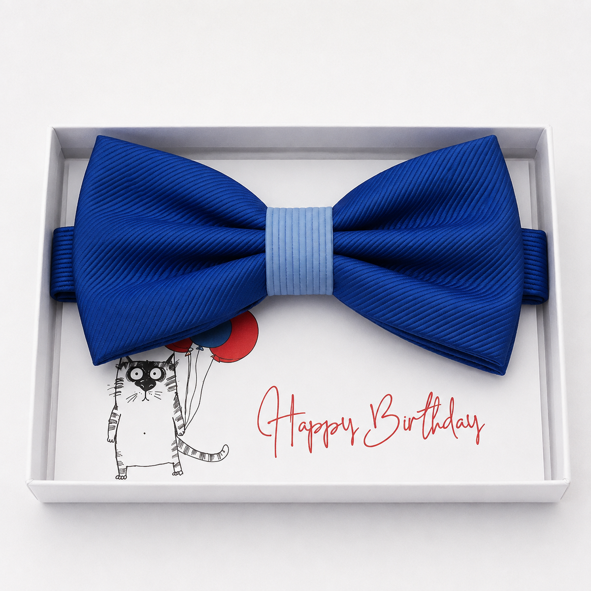 Royal Blue Bow Tie — Wedding & Everyday, Adult & Kids Handmade Pre-Tied