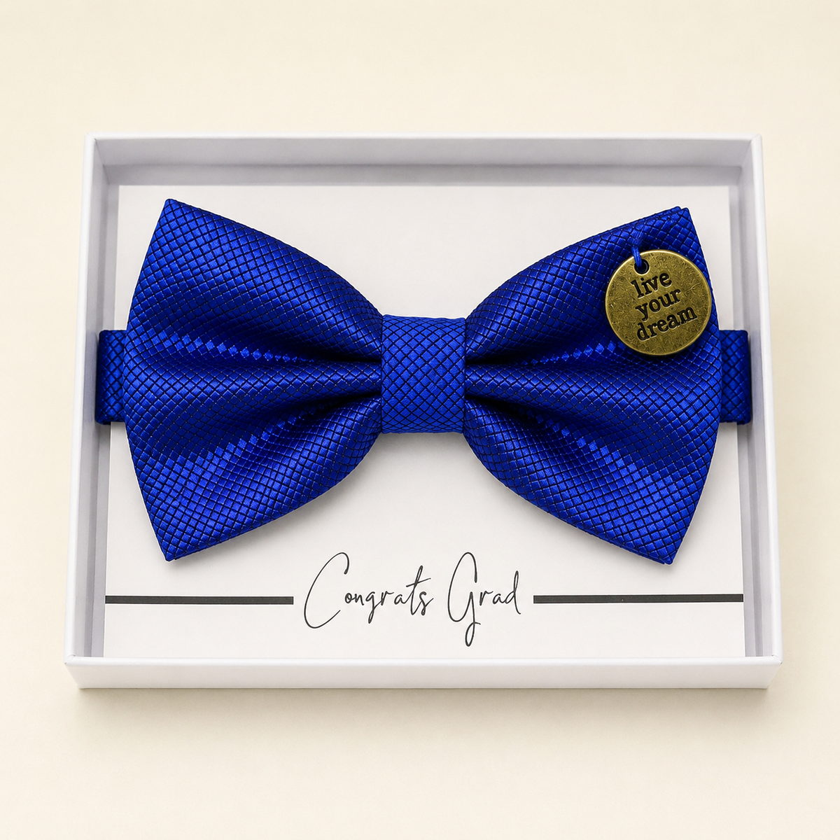 Royal Blue Bow Tie — Wedding & Everyday, Adult & Kids Handmade Pre-Tied