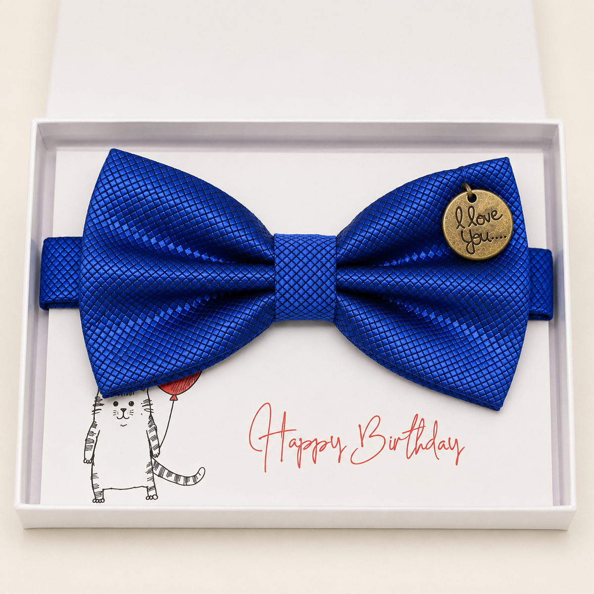 Royal Blue Bow Tie — Wedding & Everyday, Adult & Kids Handmade Pre-Tied