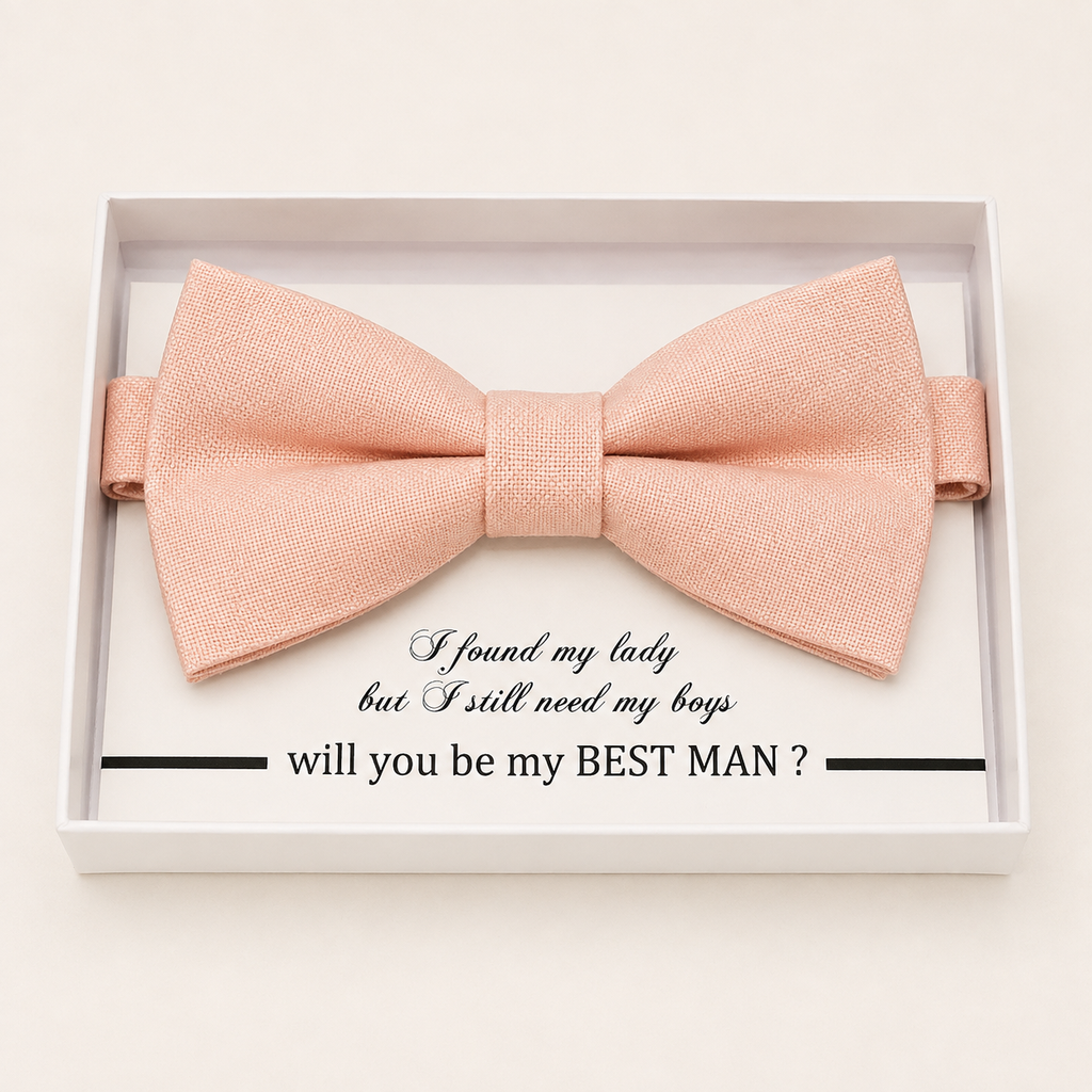 Pink Bow Tie — Wedding & Everyday, Adult & Kids Handmade Pre-Tied