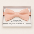 Pink Bow Tie — Wedding & Everyday, Adult & Kids Handmade Pre-Tied