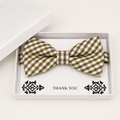 Beige Bow Tie — Wedding & Everyday Handmade Pre-Tied