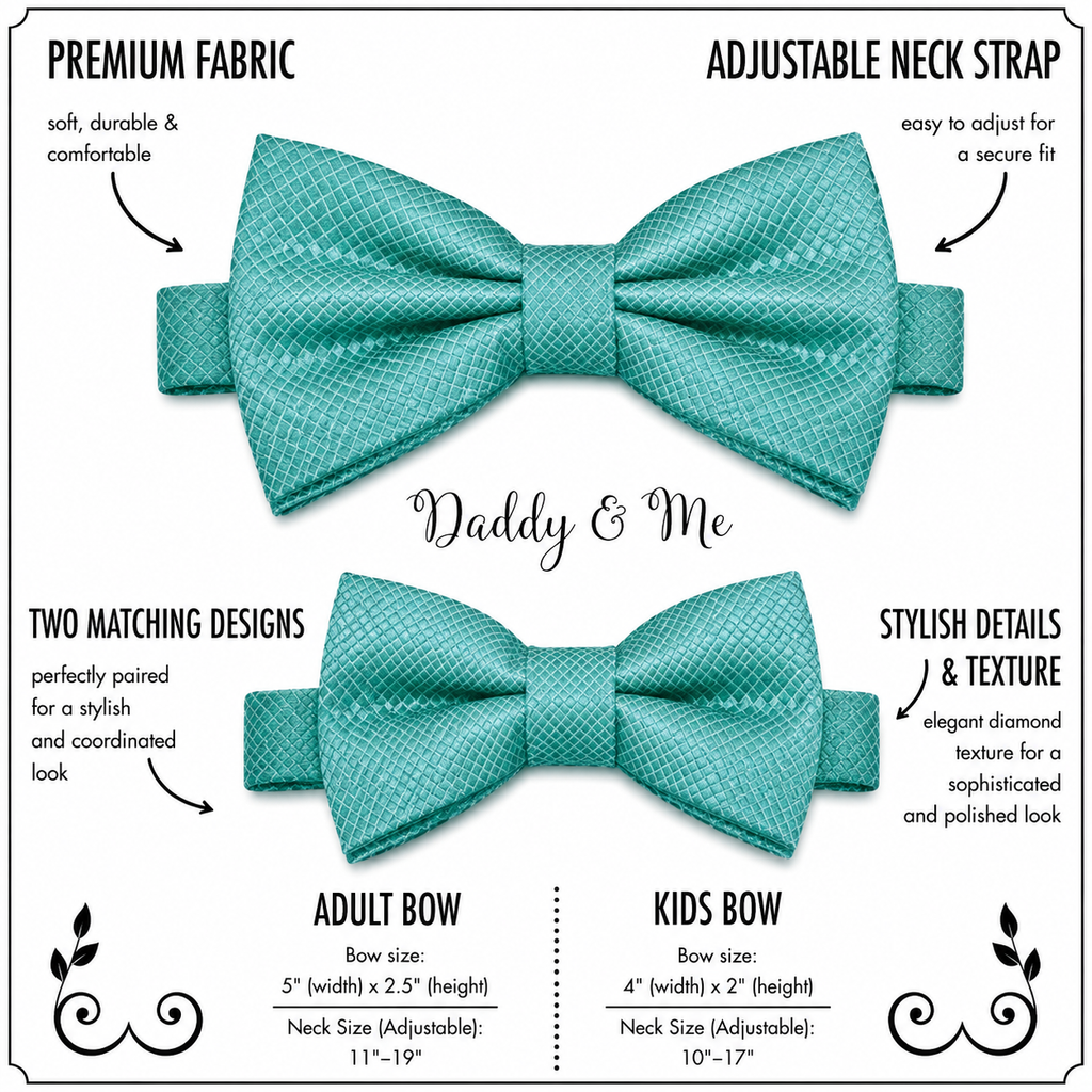 Turquoise Bow tie set for daddy and son, Daddy and me bow tie gift set, Grandpa me, Turquoise Kids bow, Turquoise bow tie, Some thing blue