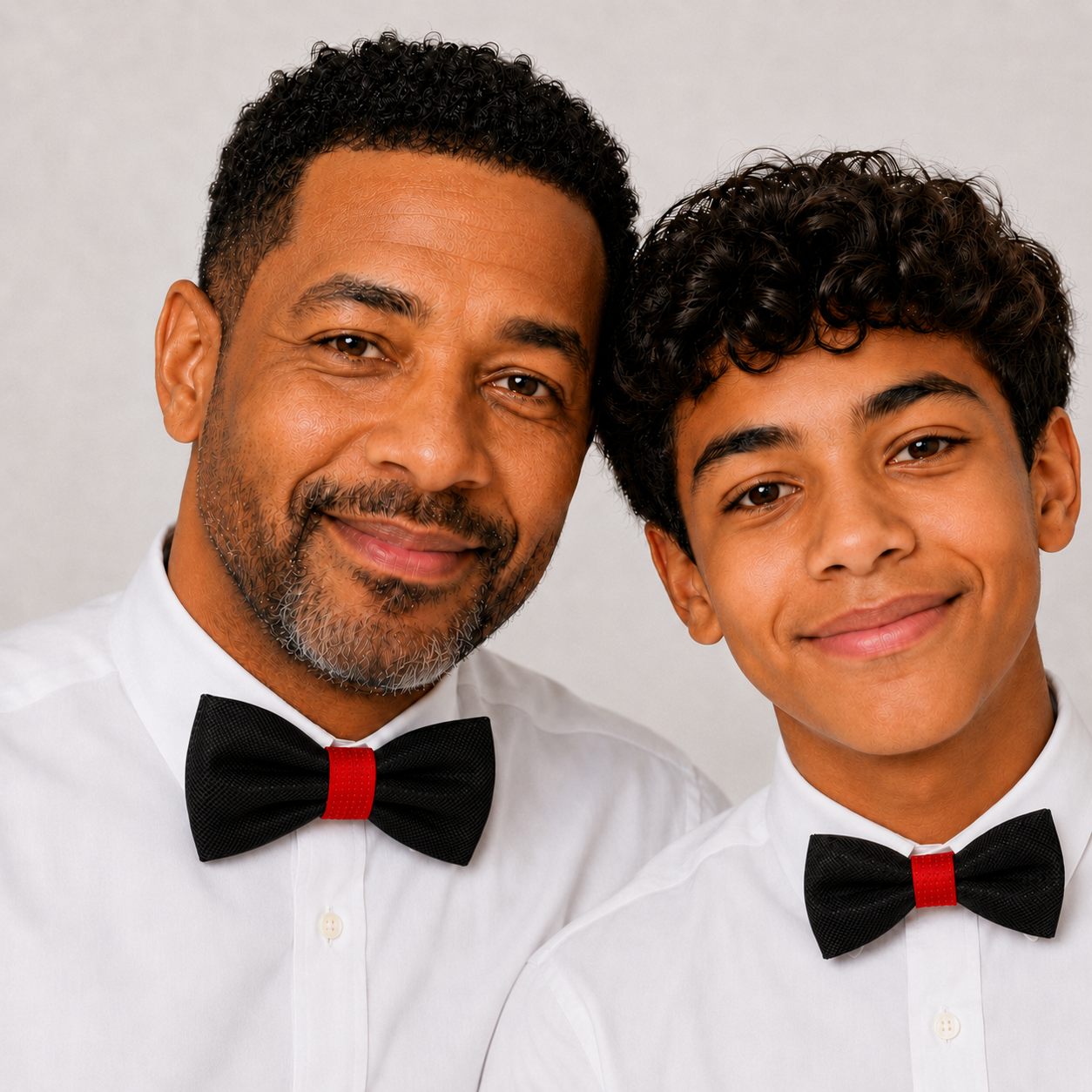 Black red Bow tie set for daddy and son, Daddy and me gift set, Grandpa and me, Father son matching, Toddler bow tie, daddy me bow tie gift