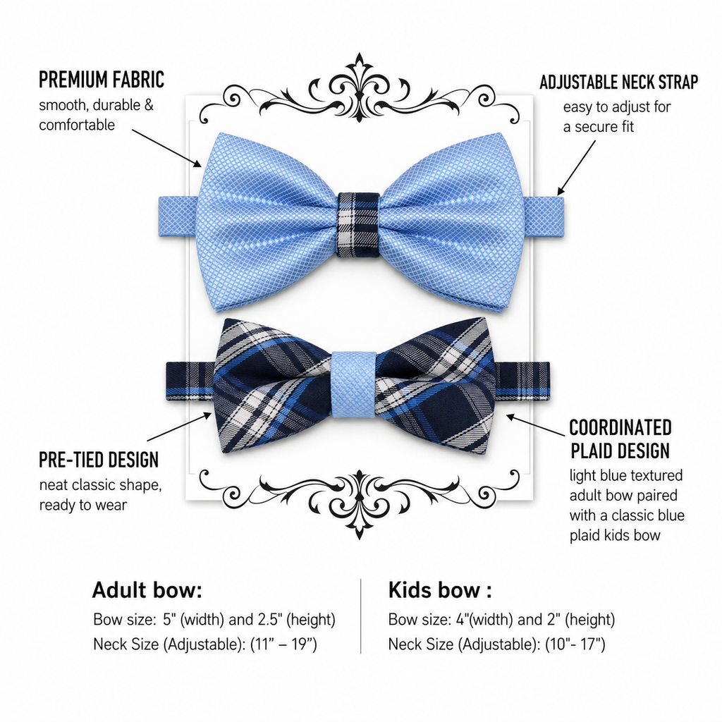Blue Bow tie set for daddy and son, Daddy and me gift set, Grandpa me, Father son match, Toddler bow tie, daddy me bow tie, some thing blue