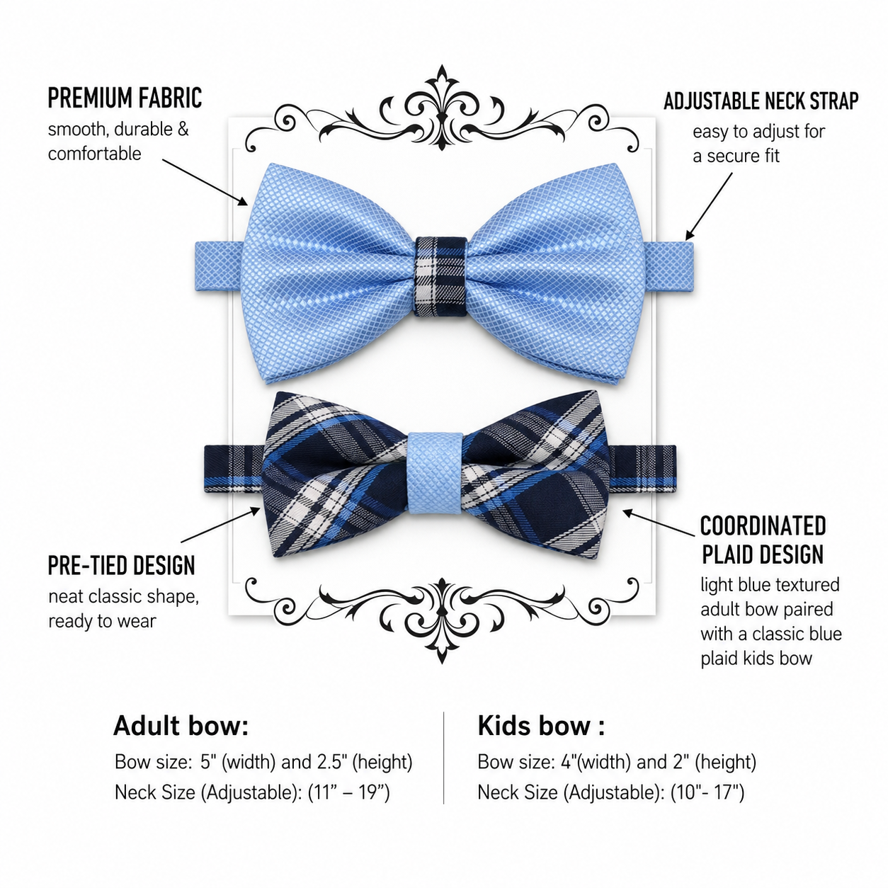 Blue Bow tie set for daddy and son, Daddy and me gift set, Grandpa me, Father son match, Toddler bow tie, daddy me bow tie, some thing blue
