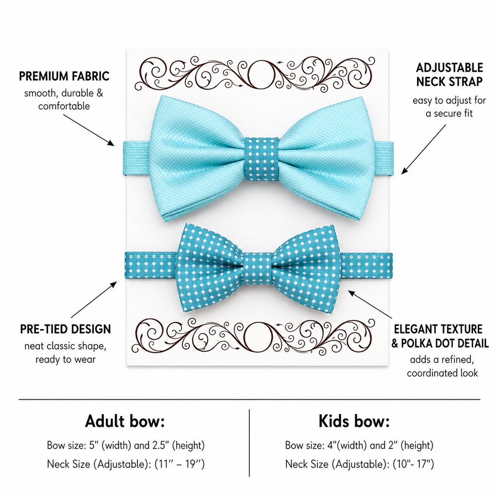 Blue Bow tie set for daddy and son, Daddy me gift set, Father son matching, Blue kids bow, daddy me bow tie, some thing blue, handmade gift