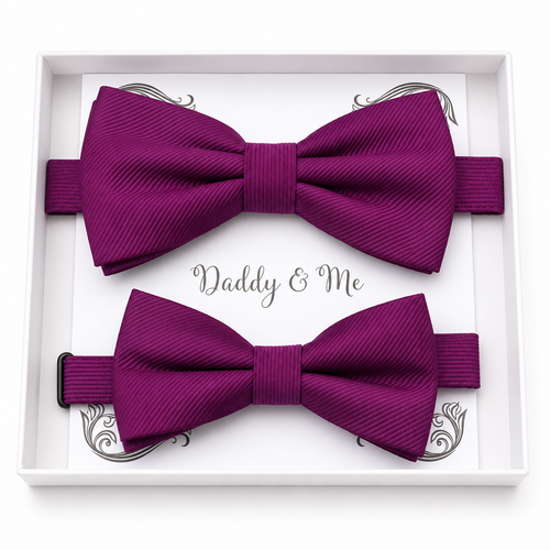 Berry Bow tie set daddy son, Daddy and me gift Grandpa and me, Father son matching, Kids bow tie, Kids adult bow tie, High quality