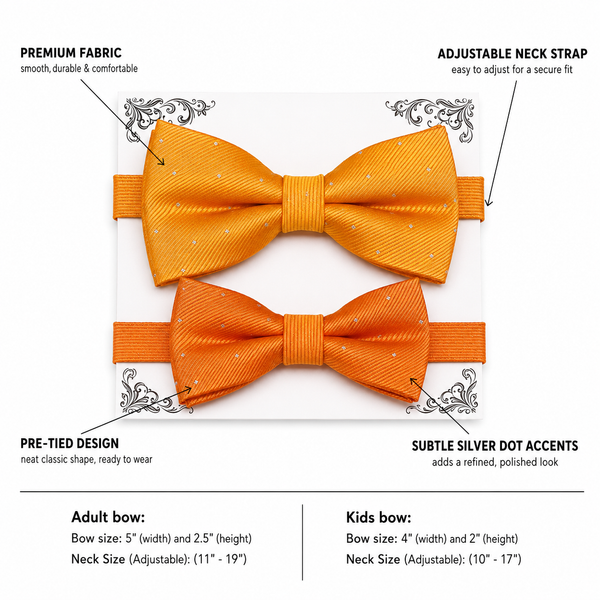 Burnt orange Bow tie set for daddy and son, Daddy me gift set, Grandpa and me, Father son matching, Toddler bow tie, daddy me bow tie gift