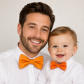 Burnt orange Bow tie set for daddy and son, Daddy me gift set, Grandpa and me, Father son matching, Toddler bow tie, daddy me bow tie gift