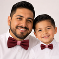 Burgundy blush Bow tie set daddy son, Daddy and me gift, Grandpa and me, Father son matching, Kids bow tie, Kids adult bow tie, high quality
