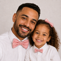 Blush Bow tie set daddy son, Daddy and me gift Grandpa and me, Father son matching, Kids bow tie, Kids adult bow tie, High quality