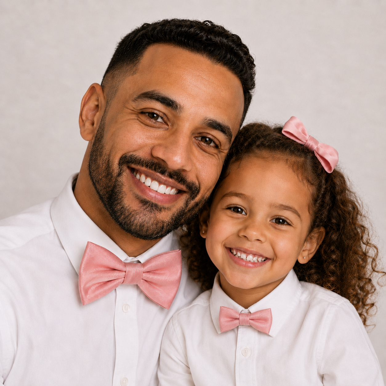 Blush Bow tie set daddy son, Daddy and me gift Grandpa and me, Father son matching, Kids bow tie, Kids adult bow tie, High quality