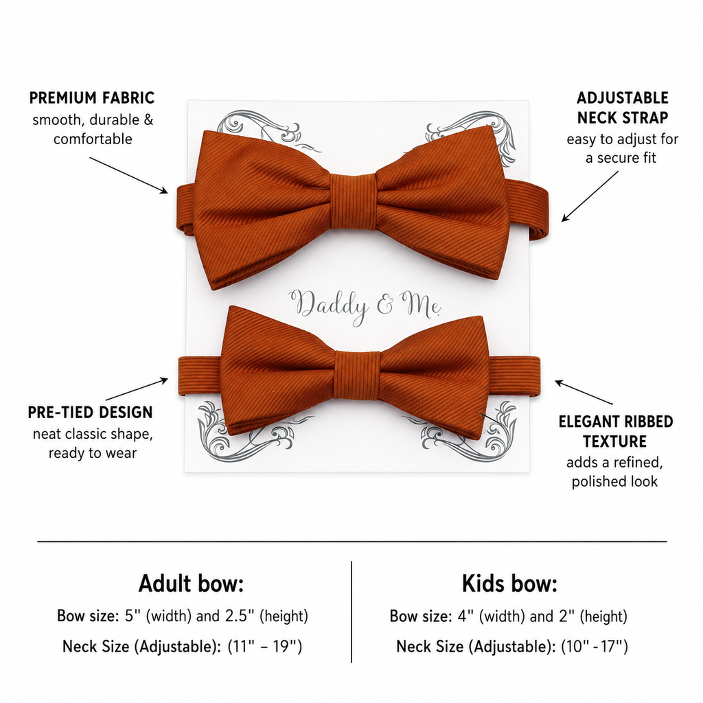 Cinnamon burlap Bow tie set daddy son, Daddy and me gift, Grandpa and me, Father son matching, Kids bow tie, Kids adult bow tie, high quality
