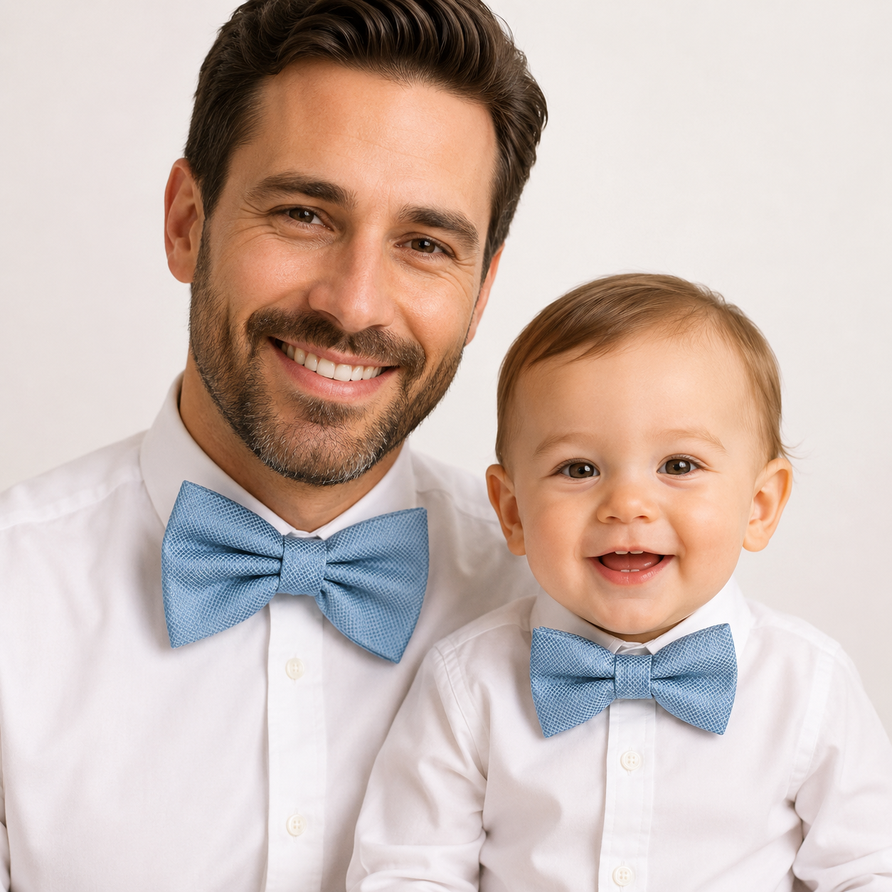 Dusty blue Bow tie set for daddy and son, Daddy and me bow tie gift set, Grandpa me, Dusty blue Kids bow, Dusty blue bow, Some thing blue