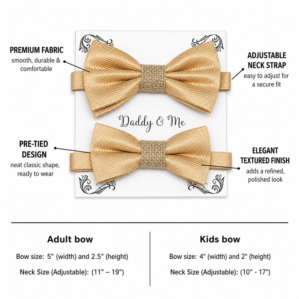 Champagne burlap Purple Bow tie set for daddy and son, Daddy me gift set, Grandpa and me, Father son matching, Toddler bow tie, daddy me bow