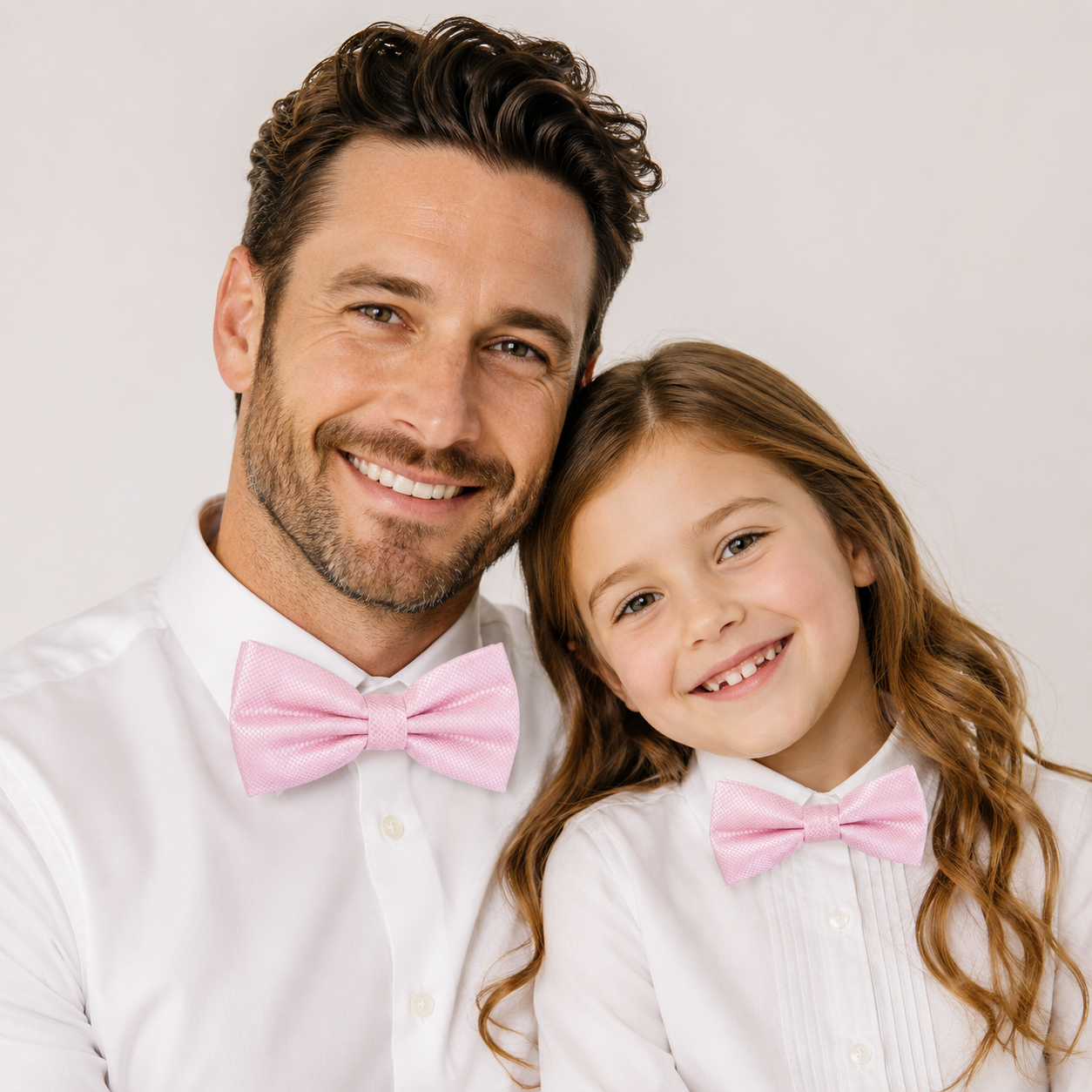 Pink Bow tie set for daddy and son, Daddy me gift set, Grandpa and me, Father son match, Toddler bow tie, daddy me bow tie, Ring bearer