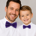 Purple Bow tie set for daddy and son, Daddy and me gift set, Grandpa and me, Father son matching, Toddler bow tie, daddy and me bow tie gift