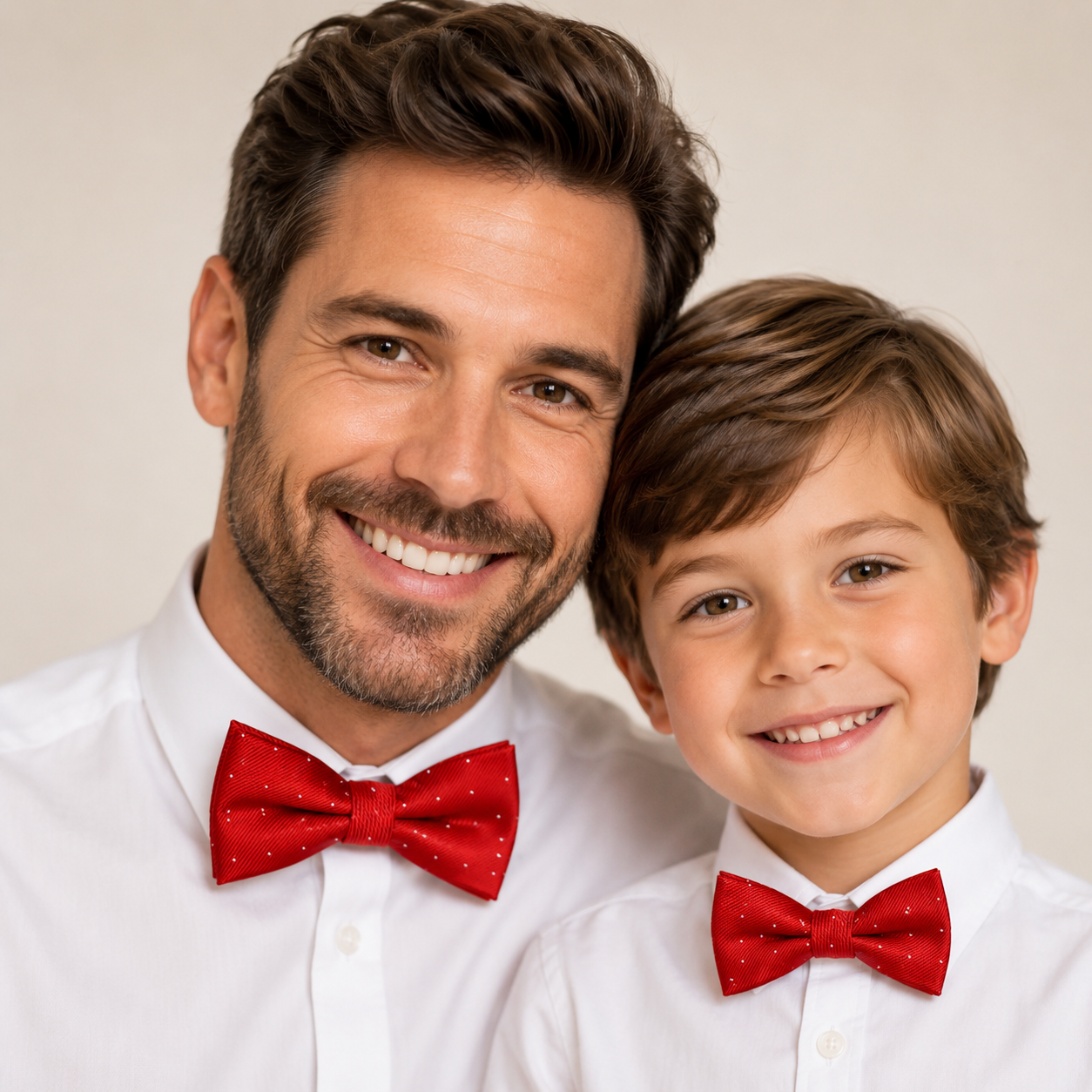 Red Bow tie set for daddy and son, Daddy me gift set, Grandpa and me, Father son matching, Toddler bow tie, daddy me bow tie gift