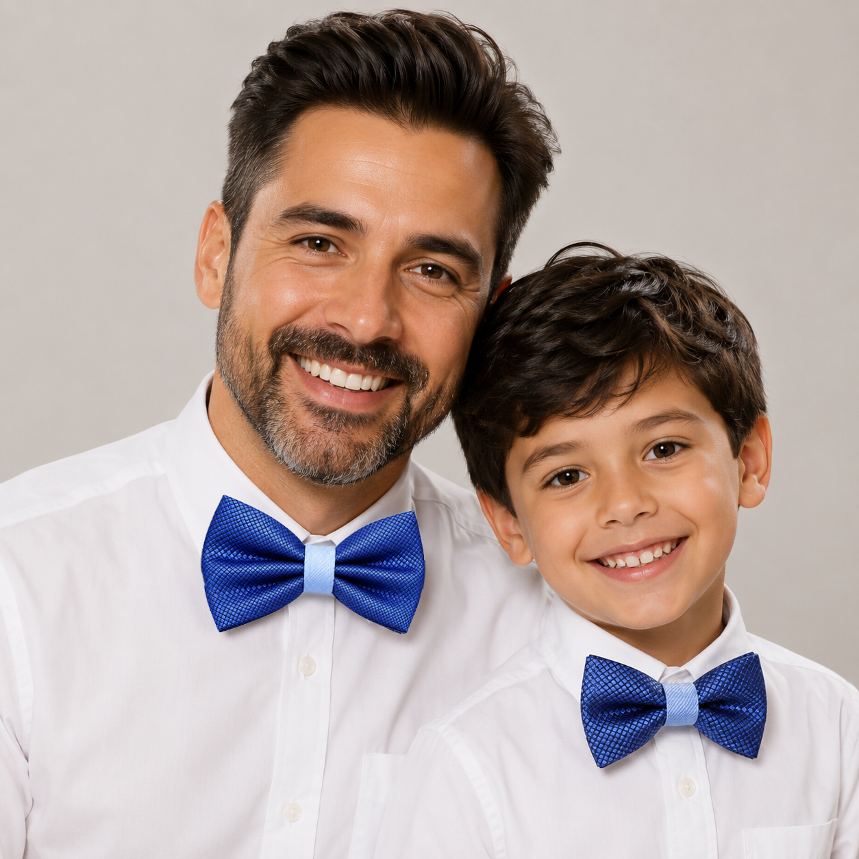 Royal blue Bow tie set for daddy and son, Daddy me gift set, Grandpa and me, Father son matching, Toddler bow tie, Some thing blue, Blue bow