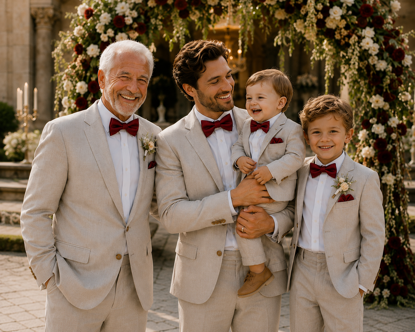 Three generations.
One unforgettable celebration.