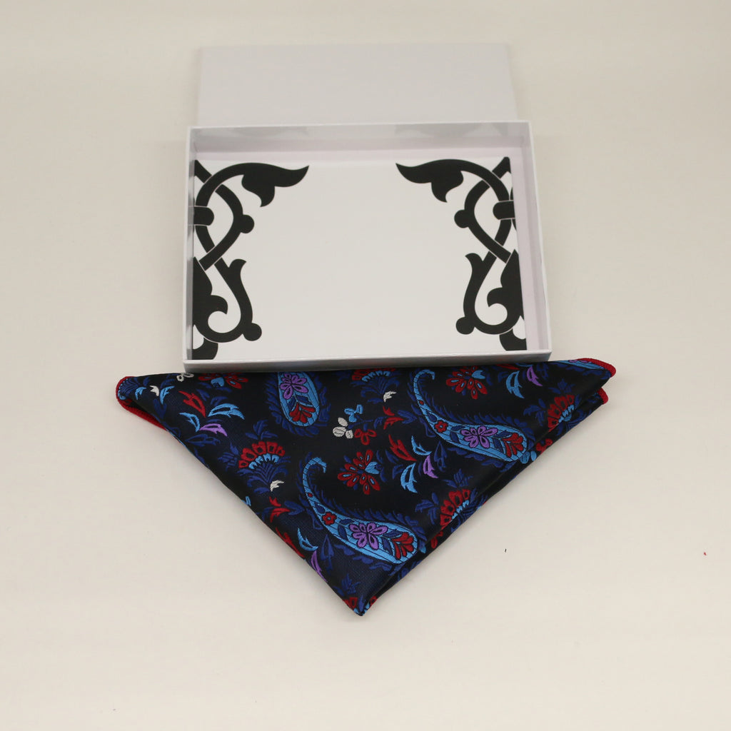 Black bow tie and paisley Pocket Square, Best man, Groomsman bow, Man of honor, ring bearer bow, birthday gift, Congrats grad, handkerchief