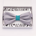 Gray burlap bow tie Best man Groomsman Man of honor ring bearer request gift, Kids adult bow, Adjustable Pre tied High quality, Birthday Congrats