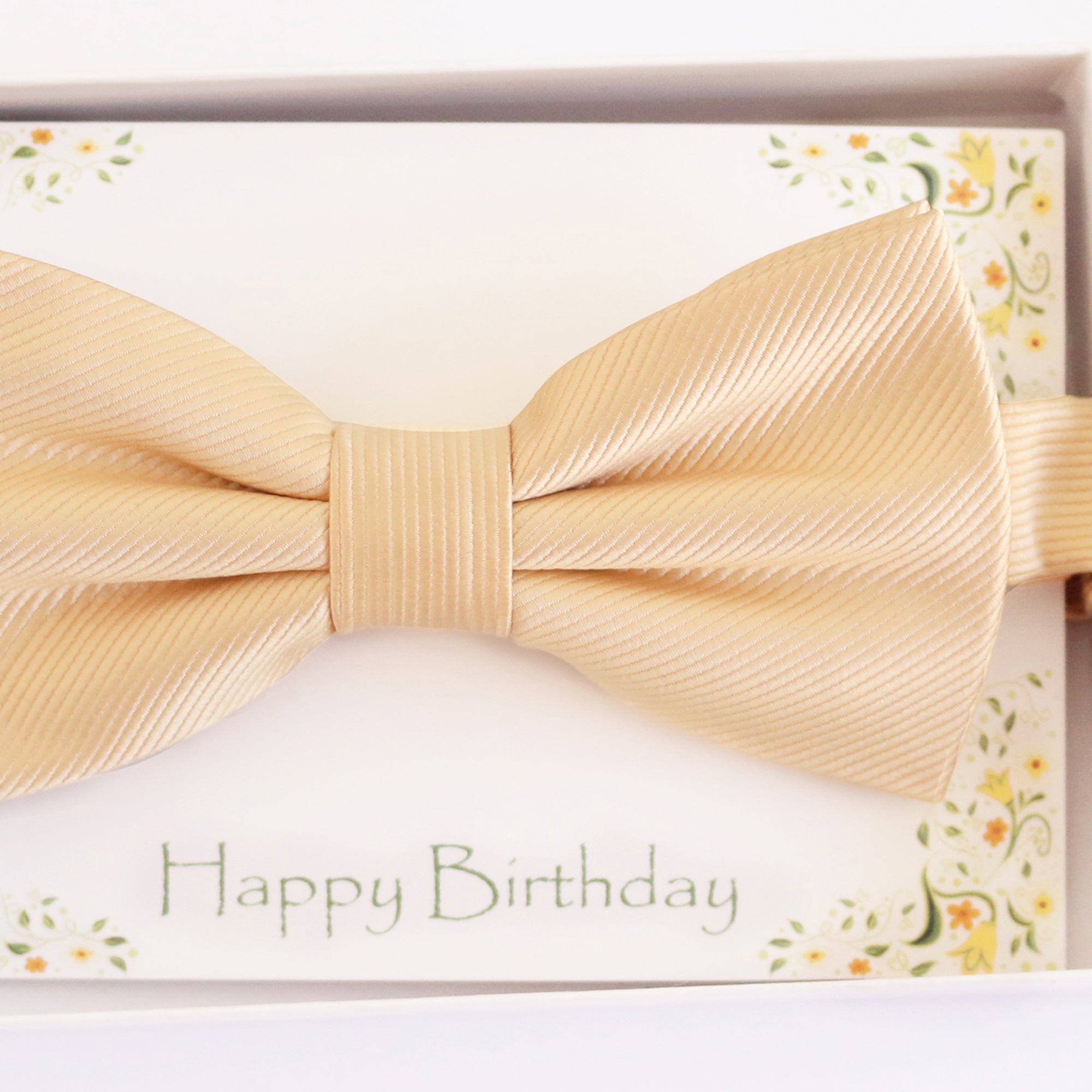 Cream bow tie Best man Groomsman Man of honor ring bearer request gift, Kids adult bow, Adjustable Pre tied High quality