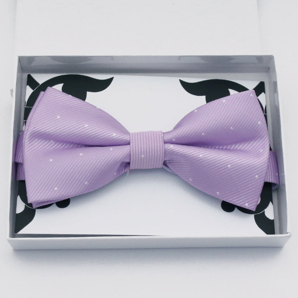 Lilac bow tie Best man Groomsman Man of honor ring bearer request gift, Kids adult bow, Adjustable Pre tied High quality, Birthday Congrats