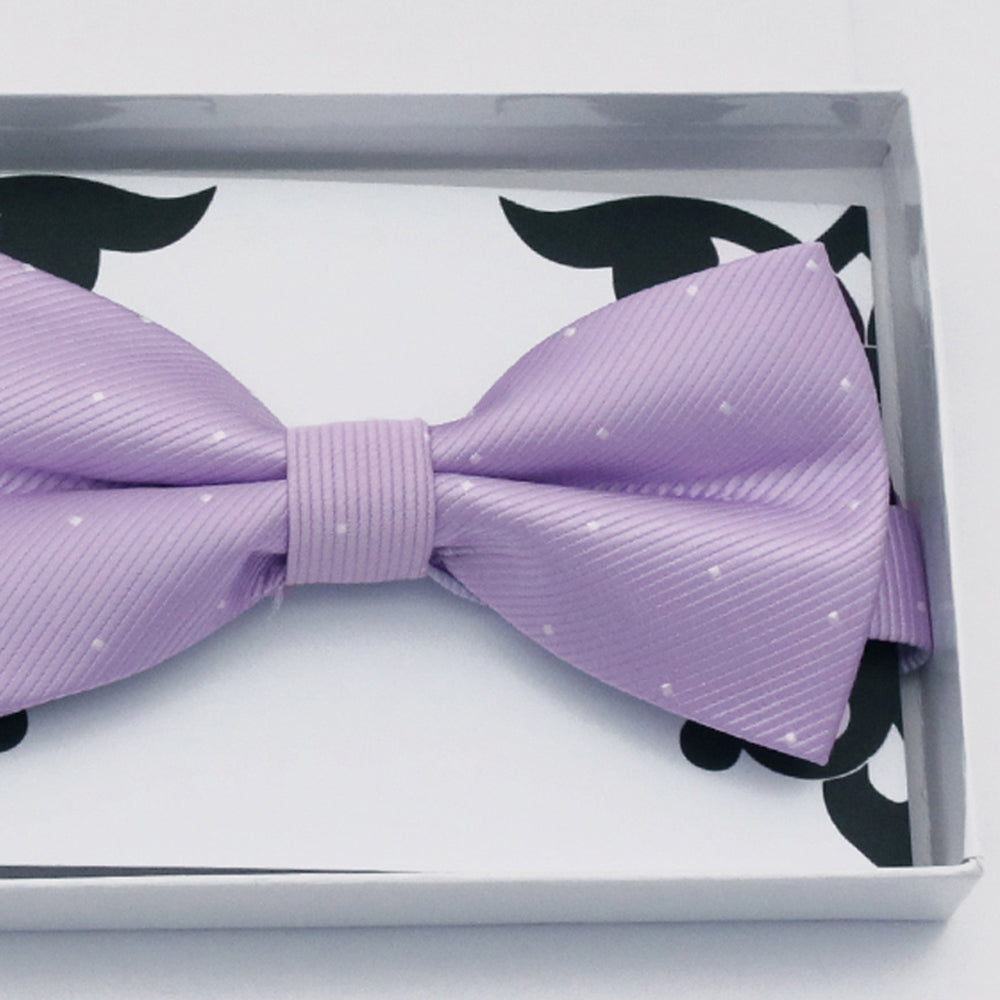 Lilac bow tie Best man Groomsman Man of honor ring bearer request gift, Kids adult bow, Adjustable Pre tied High quality, Birthday Congrats