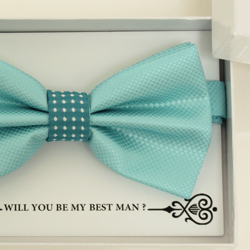 Blue bow tie, Best man request gift, Groomsman bow tie, Man of honor gift, Best man bow tie, some thing blue, Best man bow tie, Handmade