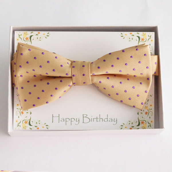 Cream bow tie Best man Groomsman Man of honor ring bearer request gift, Kids adult bow, Adjustable Pre tied High quality