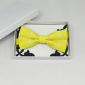 Yellow bow tie, Best man request gift, Groomsman bow tie, Man of honor gift, Best man bow tie, best man gift, man of honor request, thankyou