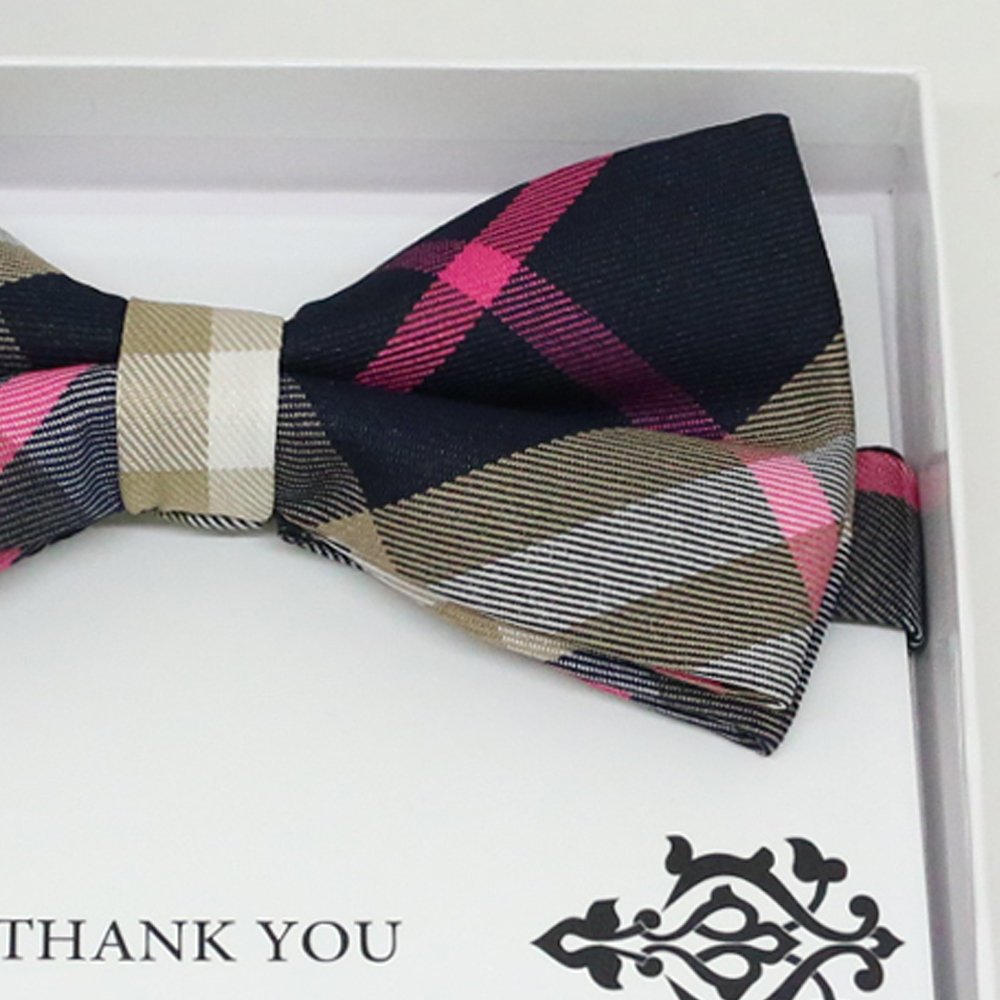Plaid bow tie, Best man request gift, Groomsman bow tie, Man of honor gift, Best man bow tie, best man gift, man of honor request, thank you