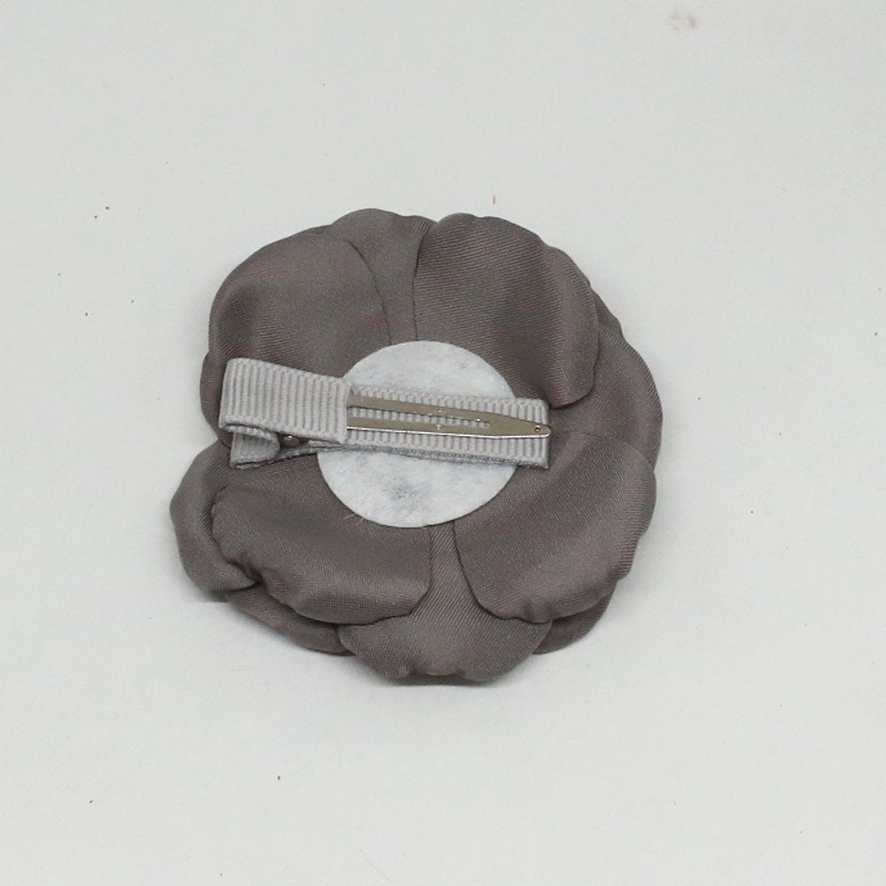 Charcoal French rose Headpiece, Silver bow tie, Me & daddy, Daddy's Daughter, Hairpin, Flower headpiece,Flower and bow tie set, Gray set
