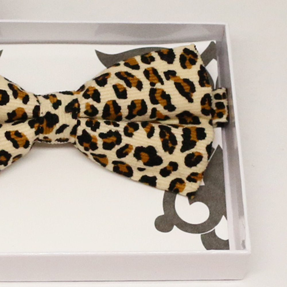 Leopard bow tie, Best man request gift, Groomsman bow tie, Man of honor gift, Best man bowtie, best man gift, man of honor request, thankyou