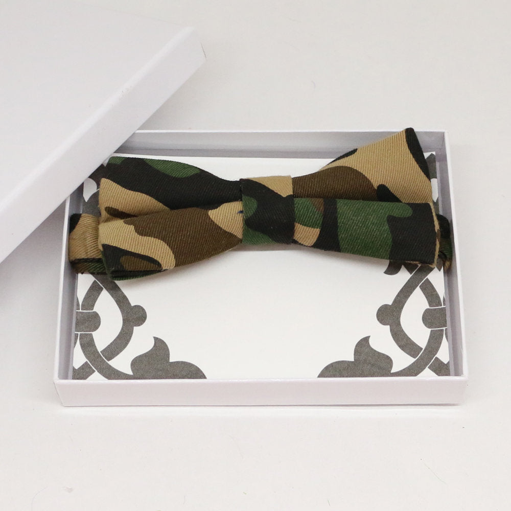 Army bow tie, Best man request gift, Groomsman bow tie, Man of honor gift, Best man bow tie, best man gift, man of honor request, thank you
