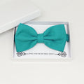 Aqua green bow tie, Best man request gift, Groomsman bow tie, Man of honor gift, Best man bow tie, best man gift, man of honor request