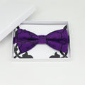 Purple bow tie, Best man request gift, Groomsman bow tie, Man of honor gift, Best man bow tie, best man gift, man of honor request, thankyou