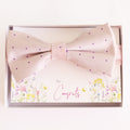 Soft pink bow tie Best man Groomsman Man of honor ring bearer request Birthday gift, Kids adult bow, Adjustable Pre tied High quality