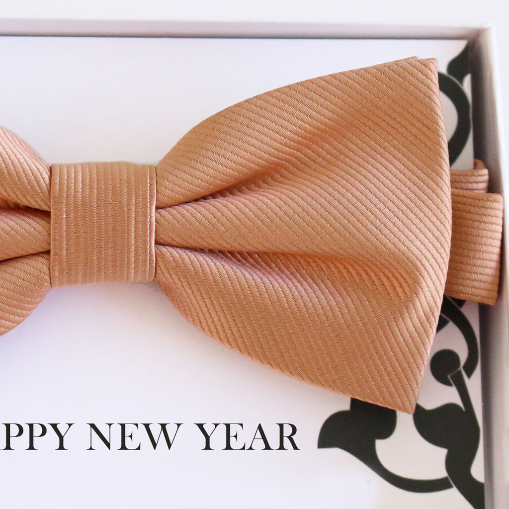 Rose gold Bow tie set daddy son, Grandpa and me, Father son matching, adult kids bow tie, high quality, Adjustable pre tied, Christmas gift